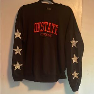 OKSTATE Cowboys Black Sweater